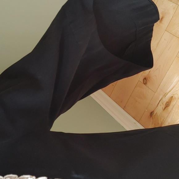 LBD Black Mini Dress Size Small Go International - Picture 5 of 12